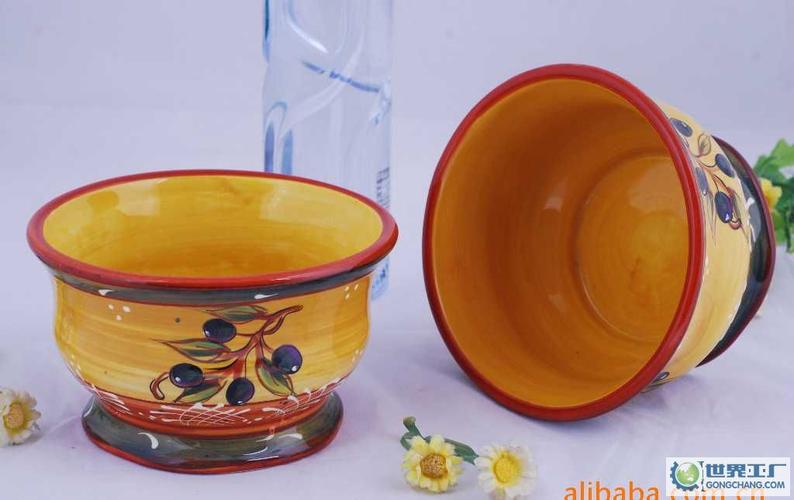 陶瓷碗 家居饰品 陶瓷工艺品 法蓝瓷花瓶